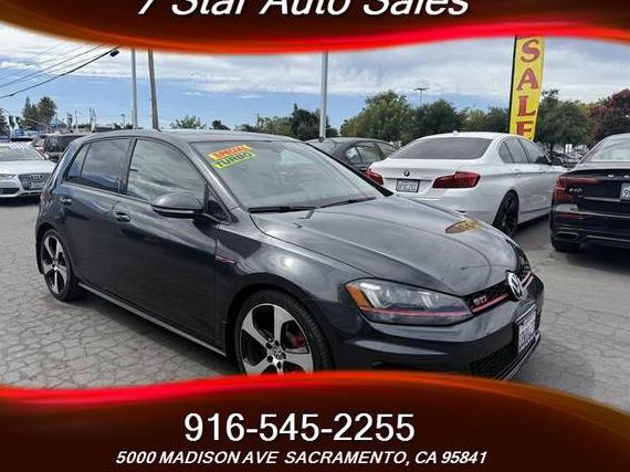 VOLKSWAGEN GOLF GTI 2017 3VW447AU4HM075130 image VOLKSWAGEN GOLF GTI 2017 3VW447AU4HM075130 image